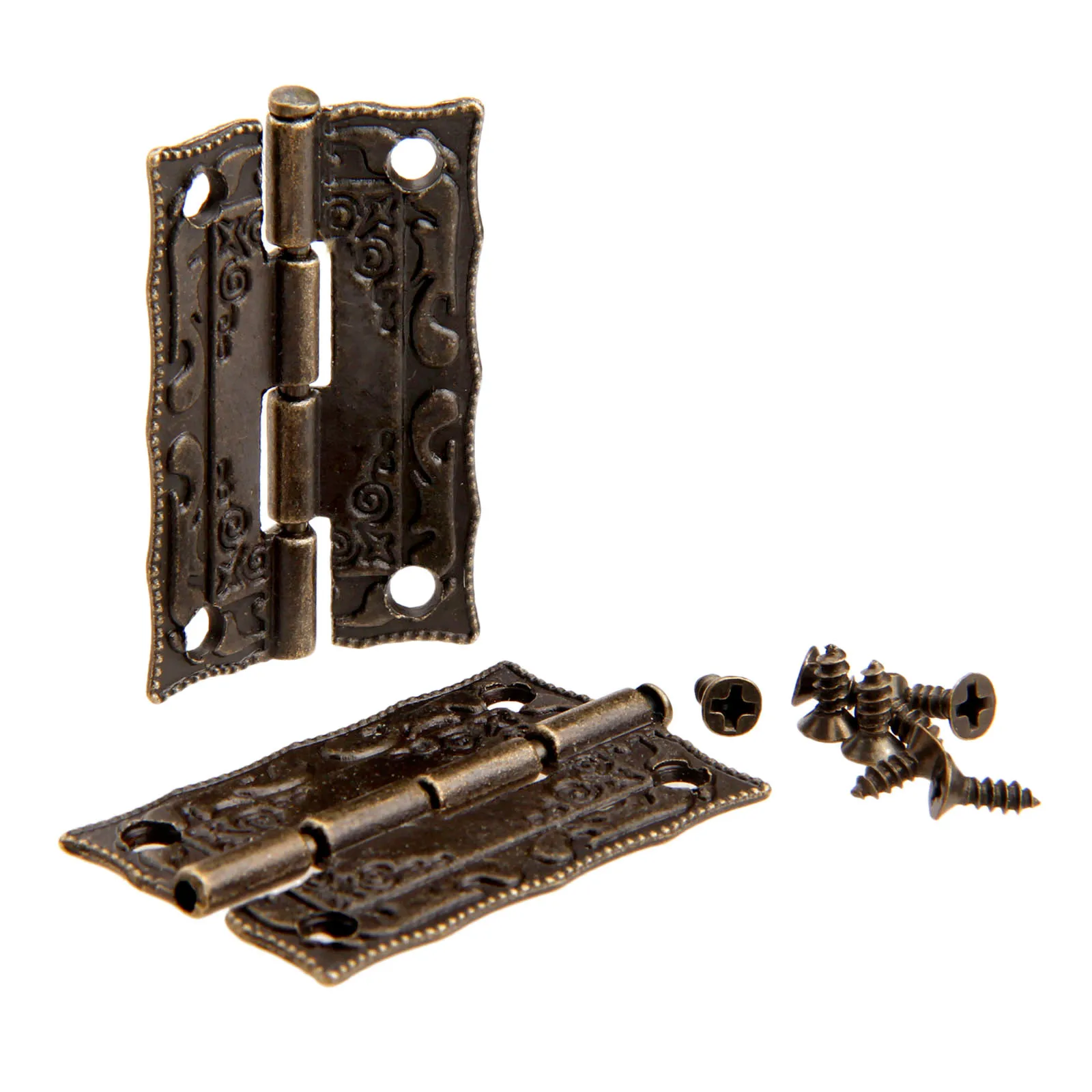 Woodworking Quotes - 10pcs Hinges 36*23mm Iron Antique Bronze