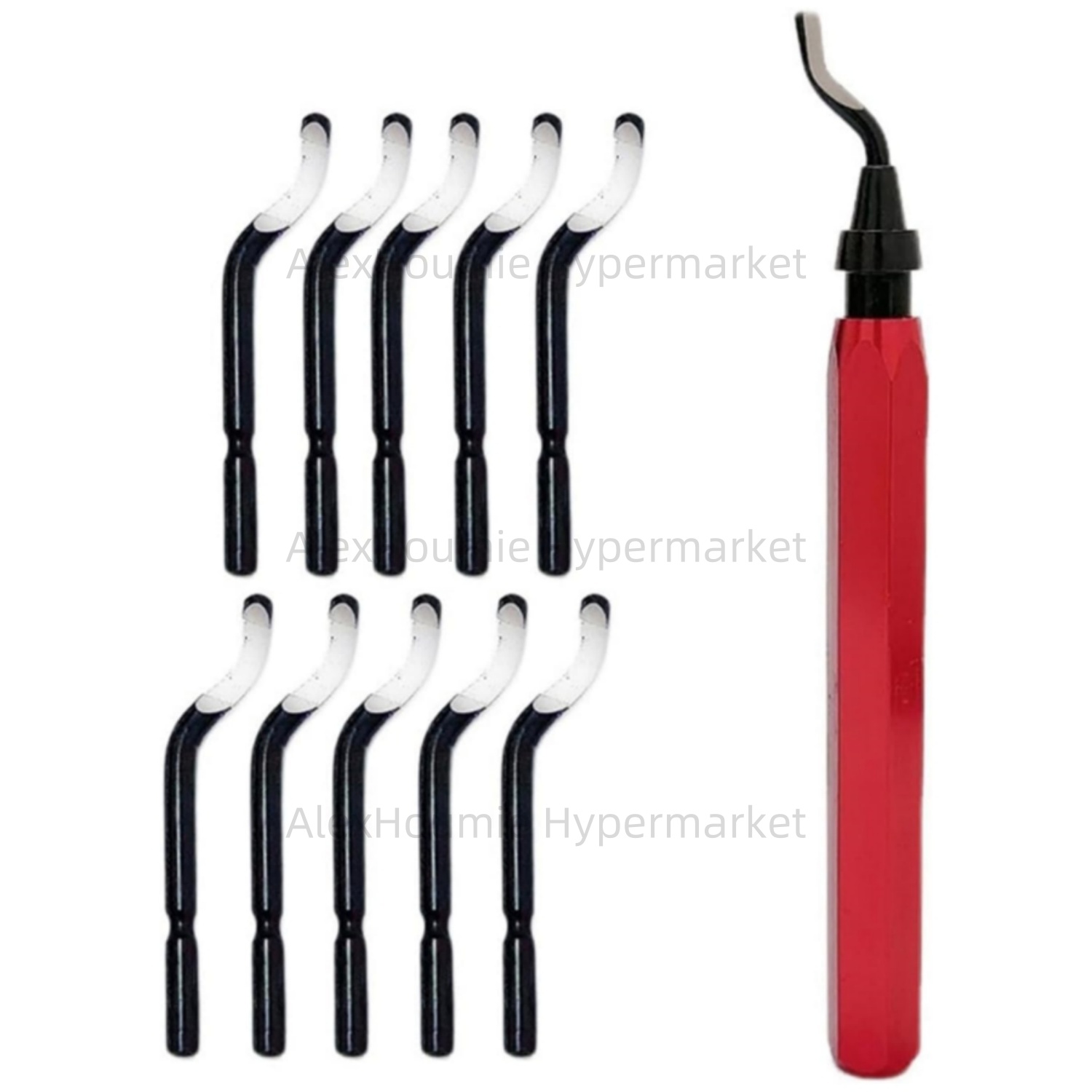 Woodworking Resin - RB1000 Metal Handle Burr Deburring Tool