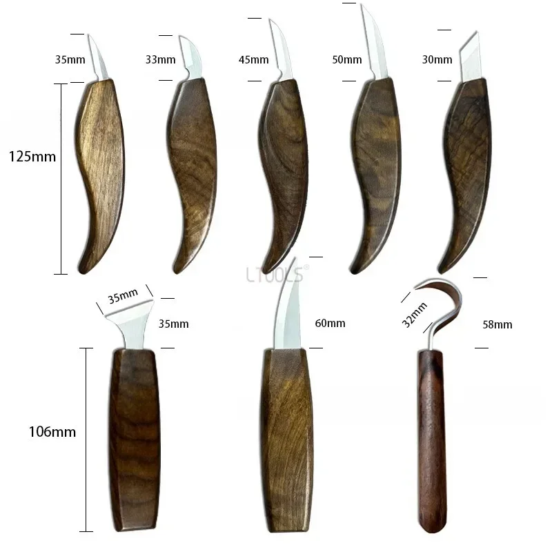 Woodworking Manufacturing - New Mini Woodworking Carving Knife Set