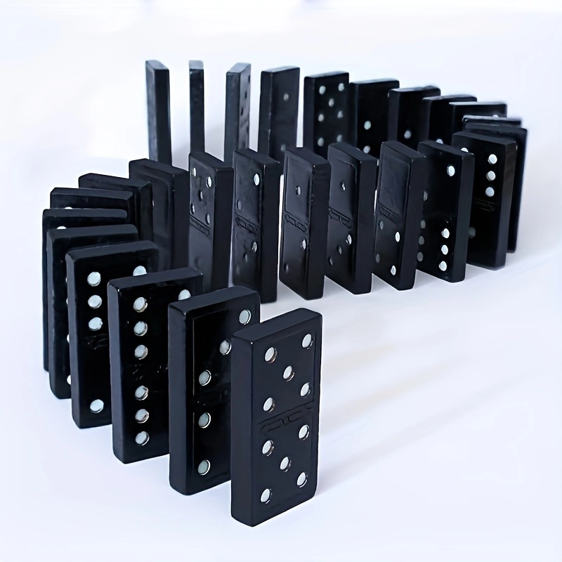 28pcs/box Mini Wooden Dominoes - Woodworking Domino ulasan dan harga