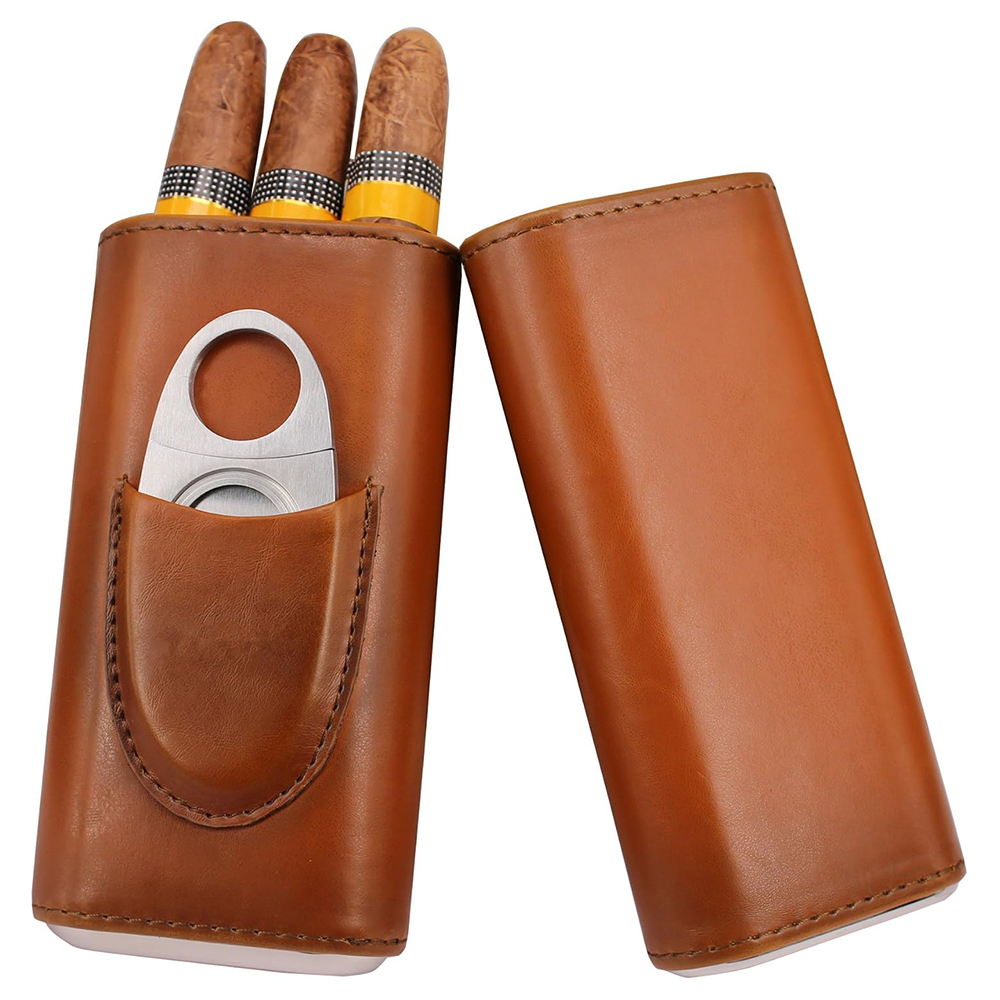 LMETJMA 3-Finger Leather Cigar - Woodworking Veneer Cutter ulasan dan harga