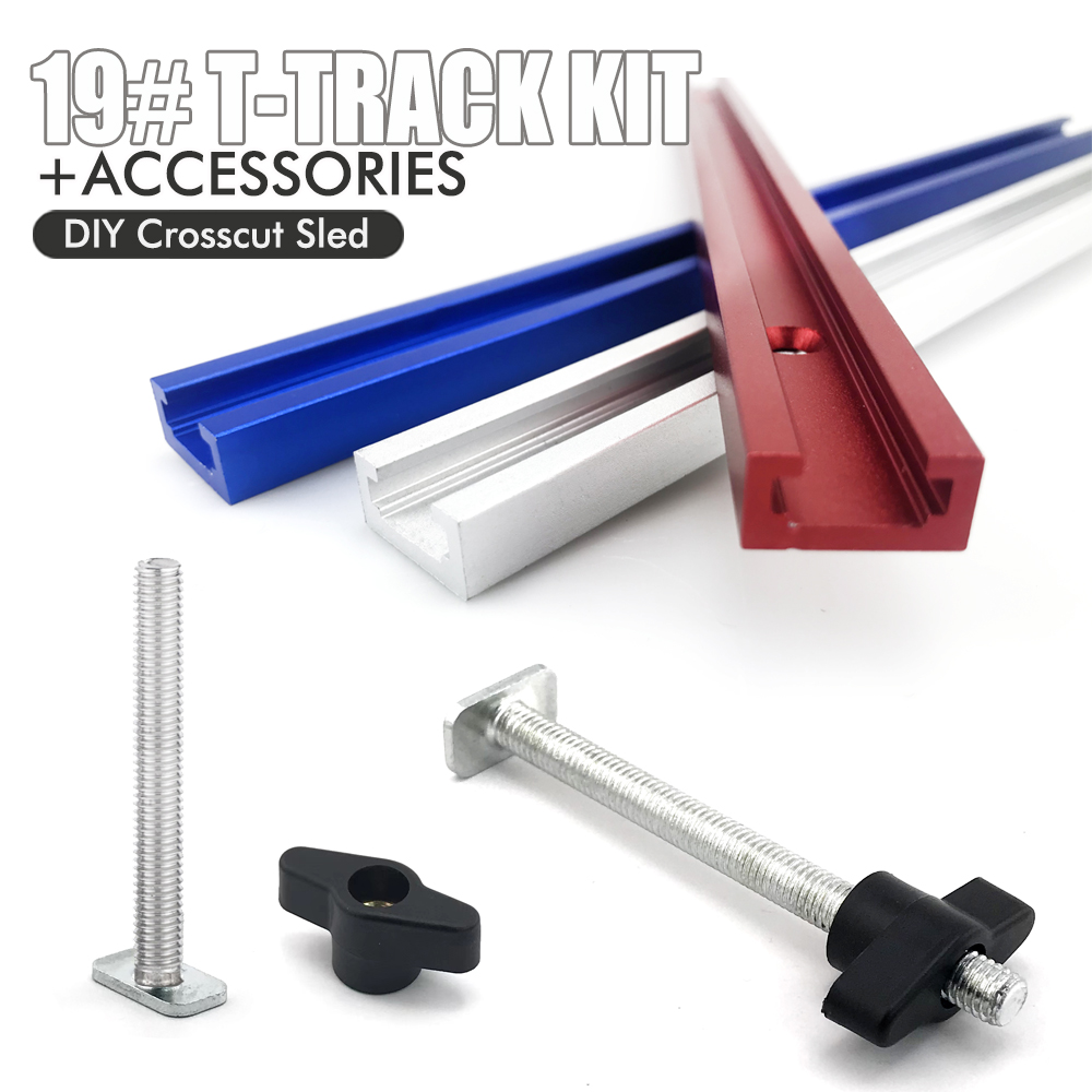 Woodworking 19# T-track Kit an - Woodworking Workbench ulasan dan harga