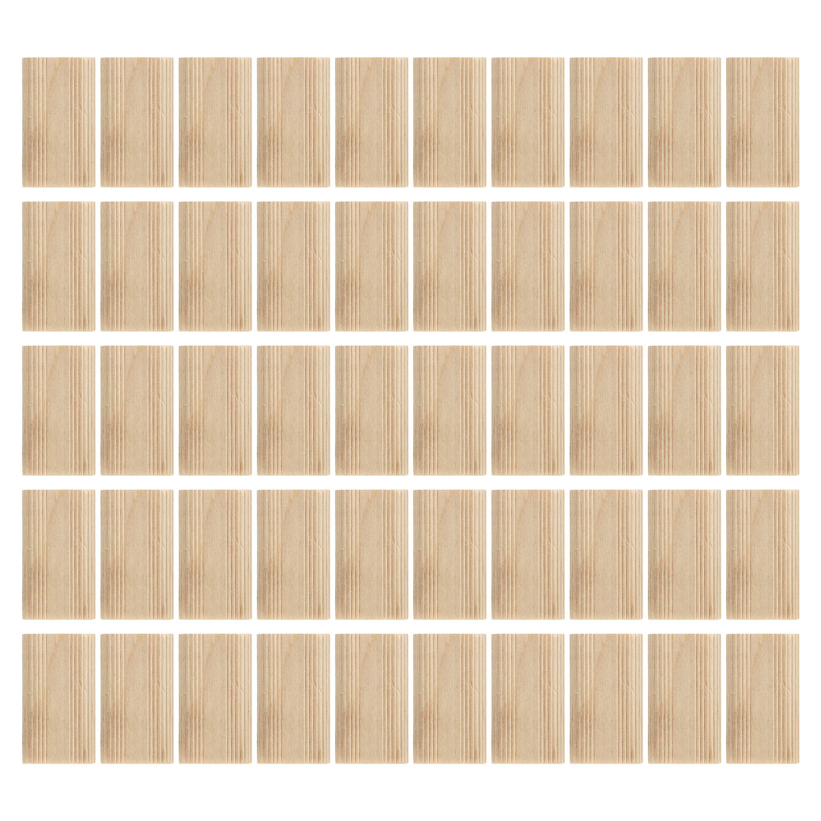 50pcs Domino Tenon Beech Wood  - Woodworking Domino ulasan dan harga
