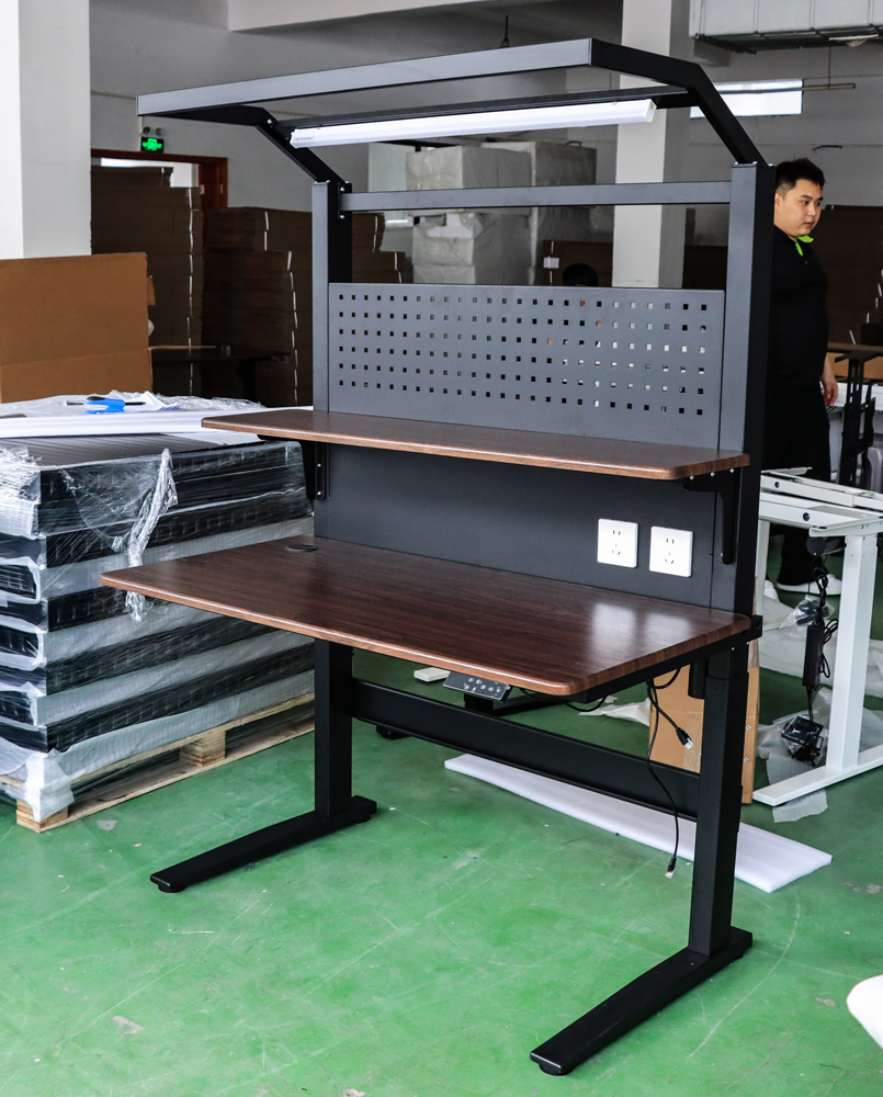 Height Adjustable Floor Standi - Woodworking Workbench ulasan dan harga
