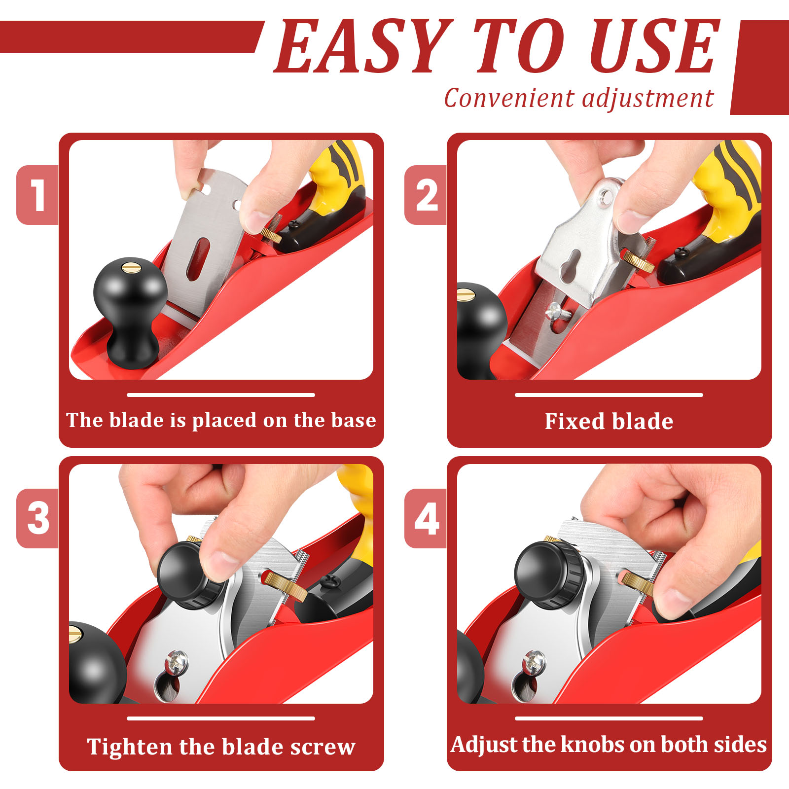 Wood Hand Planer Set Hand Tool - Woodworking Class ulasan dan harga