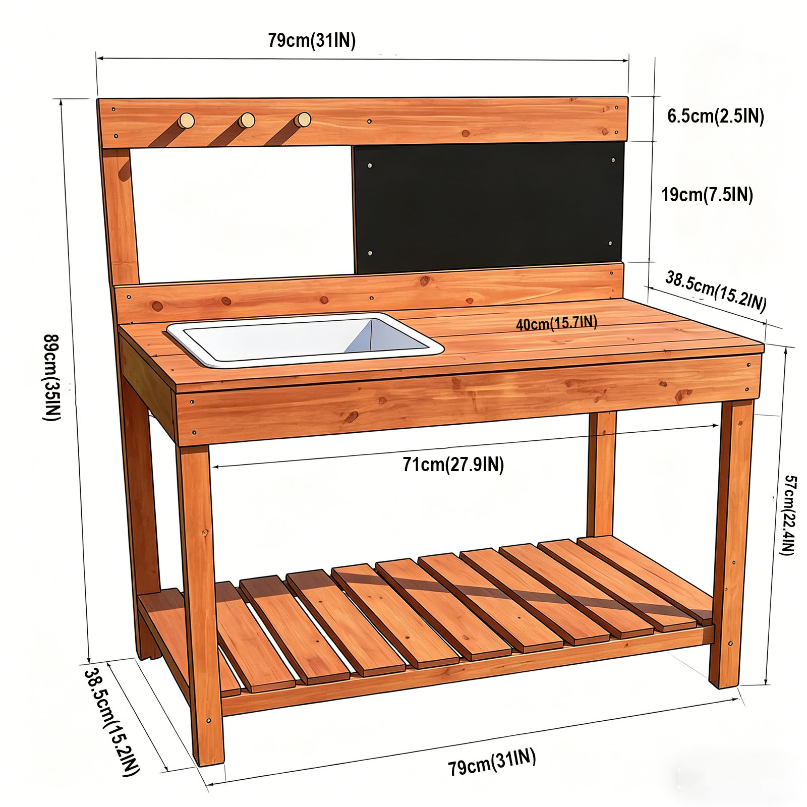 Wooden Potting Benches For Chi - Woodworking Workbench ulasan dan harga