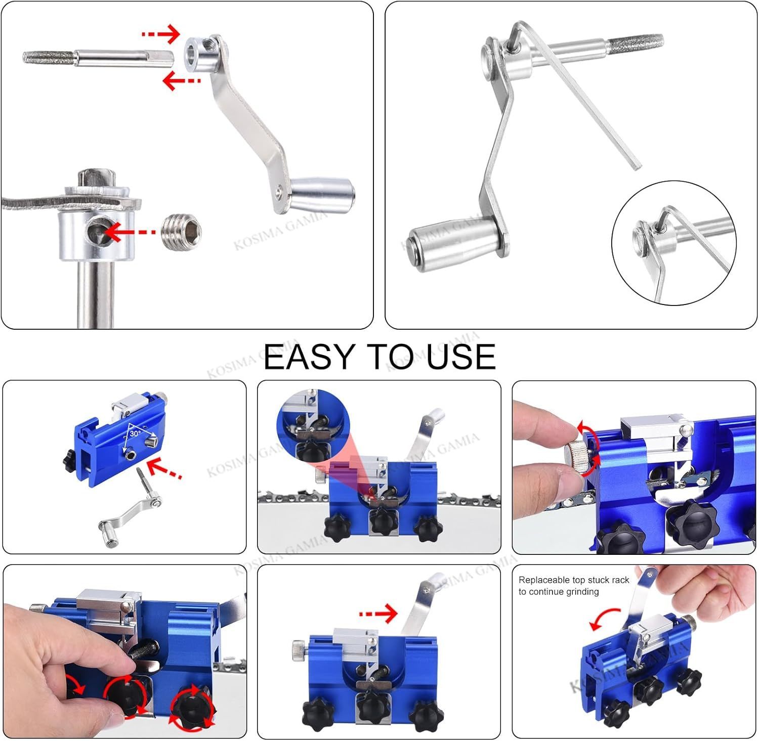 Portable Manual Chain Saw Blad - Woodworking Manufacturing ulasan dan harga