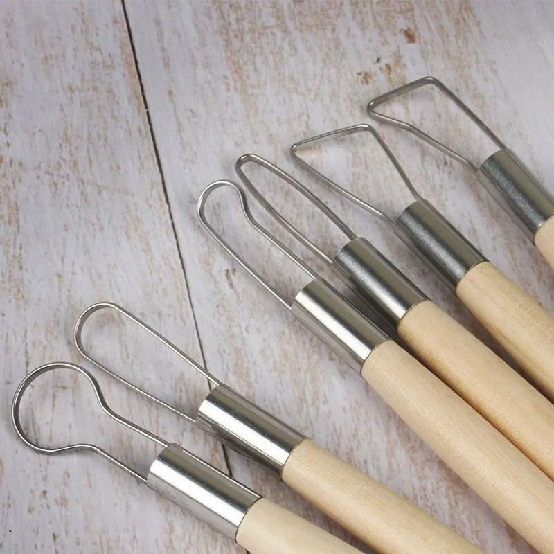 6 Pcs Steel Hoop Molds Scraper - Woodworking Veneer Cutter ulasan dan harga