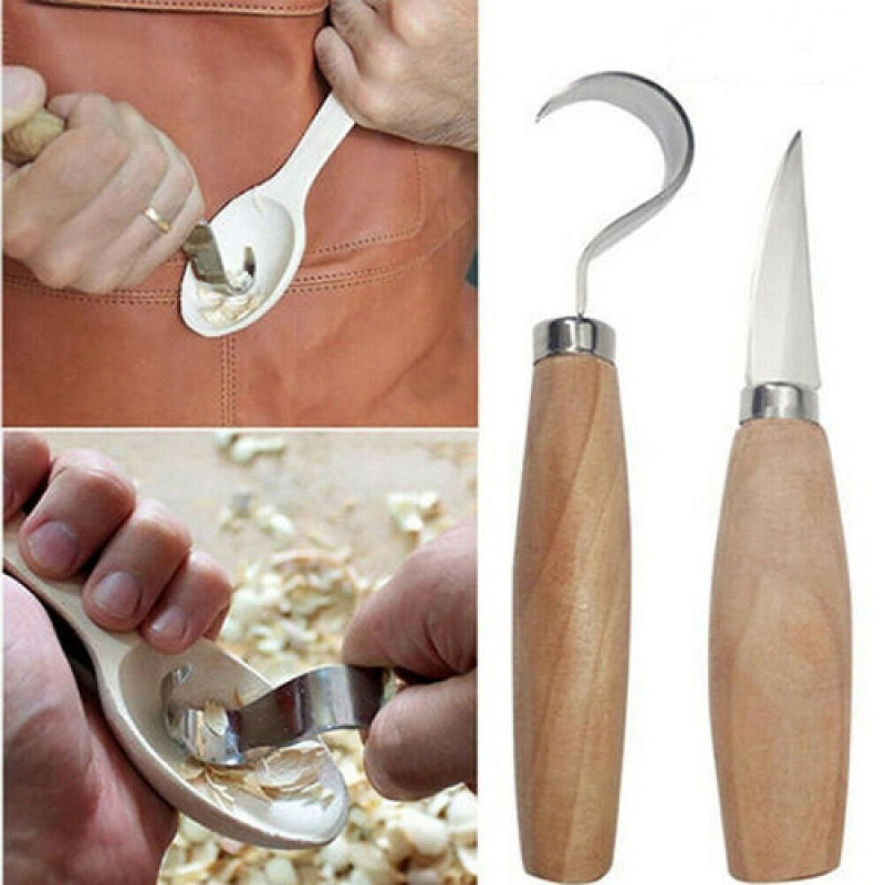 Wood Carving Knife Chisel Hook - Woodworking Manufacturing ulasan dan harga
