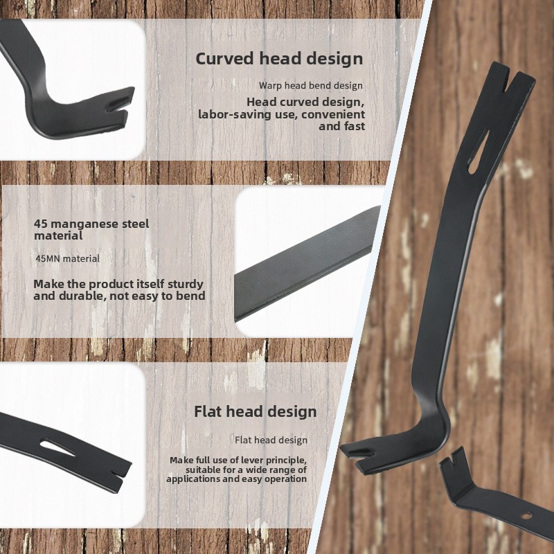 Crowbar High Carbon Steel Nail - Woodworking Class ulasan dan harga