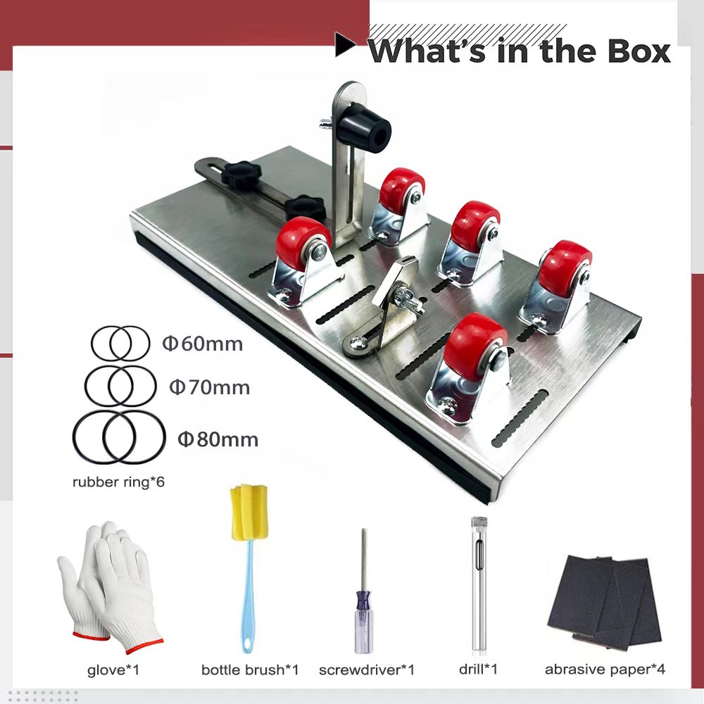 DIY Glass Bottle Cutter Adjust - Woodworking Manufacturing ulasan dan harga