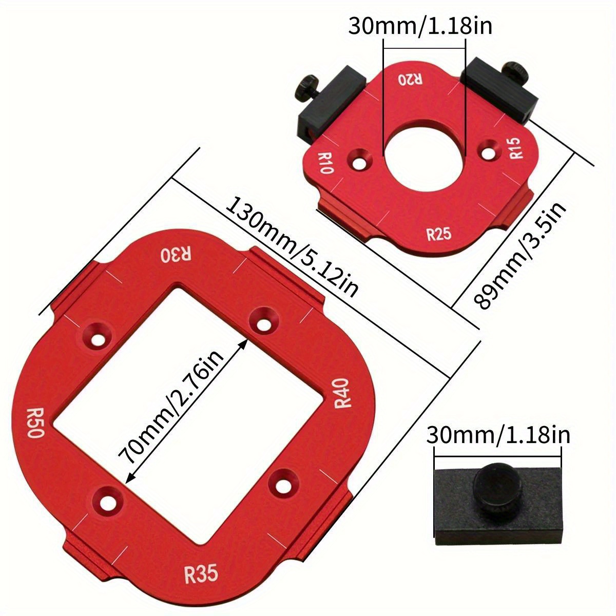2pcs Woodworking Router Corner - Furniture And Woodworking ulasan dan harga
